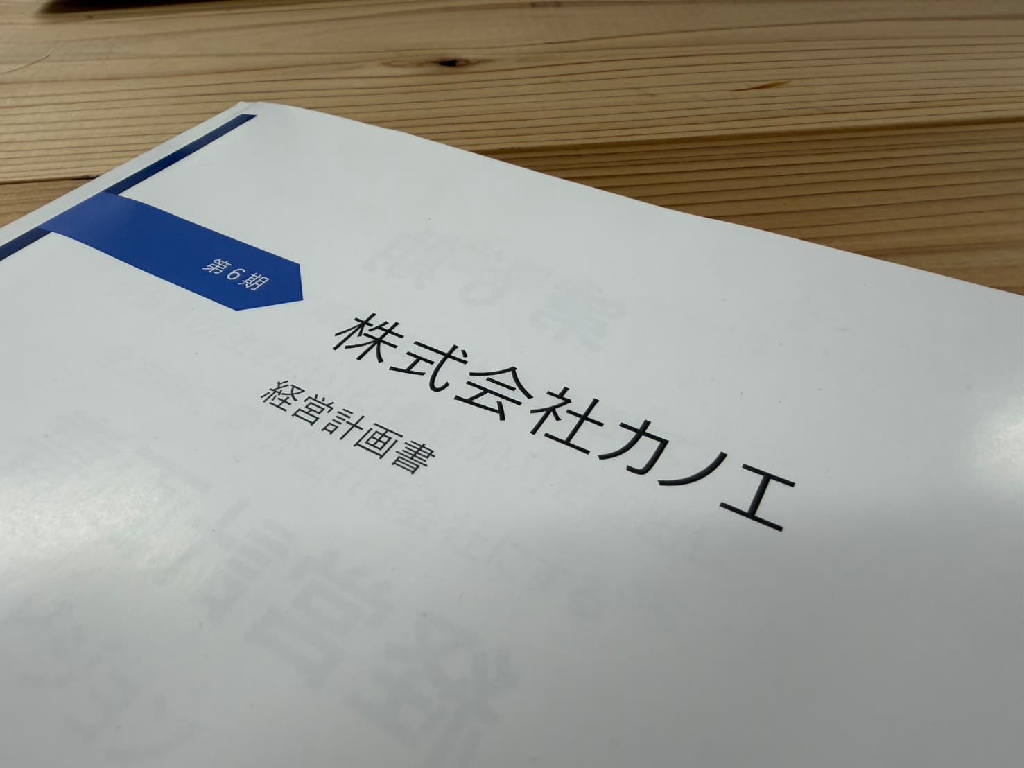 株式会社カノエの経営計画書
